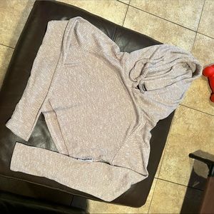 Lounge crop hoodie